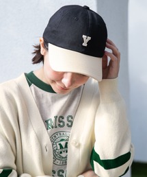 オリジナル配色刺繍キャップ[抗菌防臭]