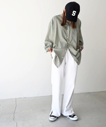 CANAL JEAN | El mar(エルマール) ボタンダウンストライプルーズシャツ(シャツ/ブラウス)