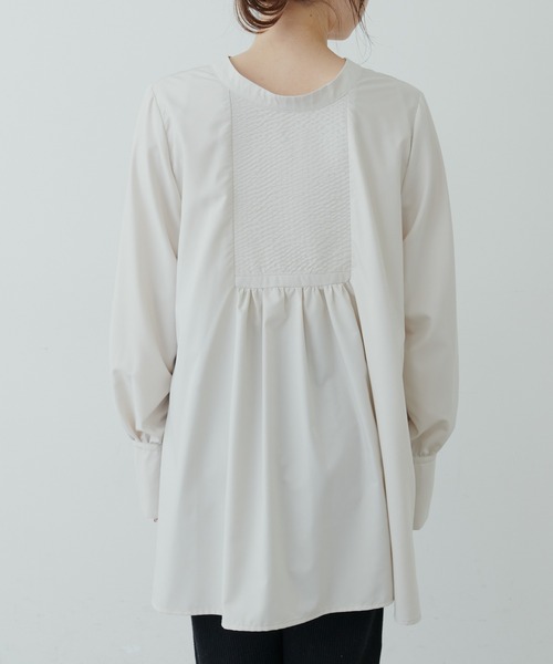 PUAL CE CIN（ピュアルセシン）の「【Du noir】2WAYボウタイブラウス（シャツ/ブラウス・レディース・ベージュ/ブラック/オフホワイト・FREE）」の22枚目の写真