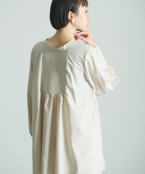 PUAL CE CIN（ピュアルセシン）の「【Du noir】2WAYボウタイブラウス（シャツ/ブラウス・レディース・ベージュ/ブラック/オフホワイト・FREE）」の5枚目の写真