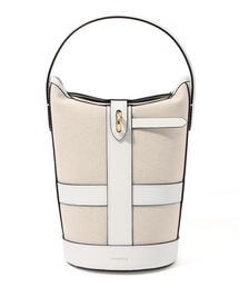 TOMORROWLAND  | ORSETTO コットンリネンコンビバッグ(ハンドバッグ)