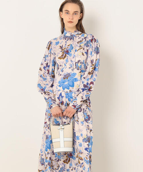 TOMORROWLAND （トゥモローランド）の「ORSETTO コットンリネンコンビバッグ（ハンドバッグ・レディース・ホワイト系その他・FREE）」の2枚目の写真