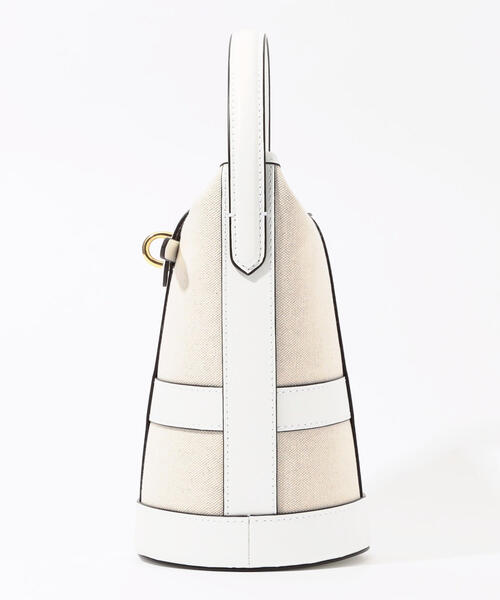 TOMORROWLAND （トゥモローランド）の「ORSETTO コットンリネンコンビバッグ（ハンドバッグ・レディース・ホワイト系その他・FREE）」の3枚目の写真