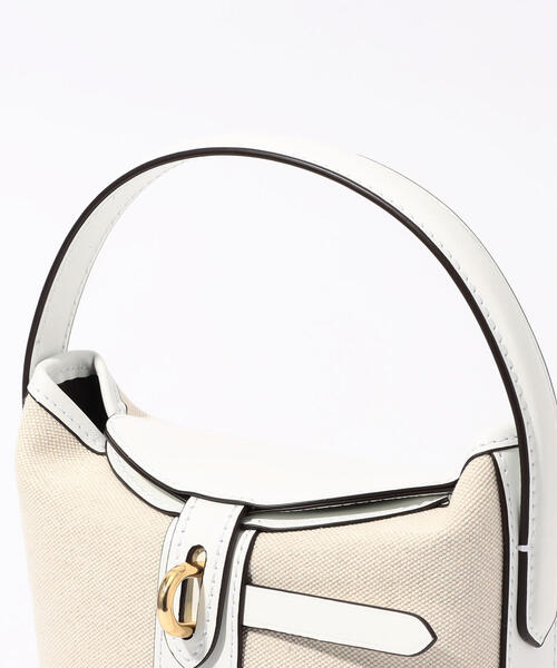 TOMORROWLAND （トゥモローランド）の「ORSETTO コットンリネンコンビバッグ（ハンドバッグ・レディース・ホワイト系その他・FREE）」の7枚目の写真