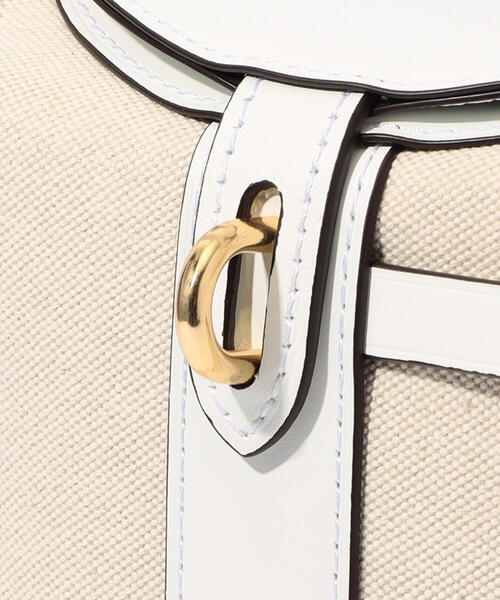 TOMORROWLAND （トゥモローランド）の「ORSETTO コットンリネンコンビバッグ（ハンドバッグ・レディース・ホワイト系その他・FREE）」の8枚目の写真