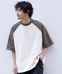 coca（coca） | メンズ 配色ラグランTee(Tシャツ/カットソー)