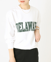 別注【GOOD ROCK SPEED】XL’ESSAGE college sweat P/O:スウェット◆