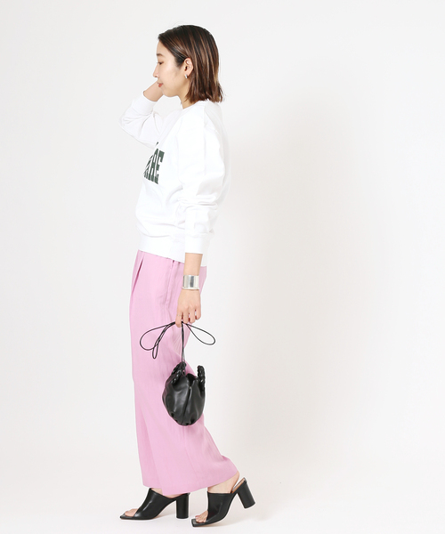 GOOD ROCK SPEED(グッドロックスピード)の「別注【GOOD ROCK SPEED】XL’ESSAGE college sweat P/O:スウェット◆(スウェット・レディース・ホワイト/グリーン・FREE)」の11枚目の写真