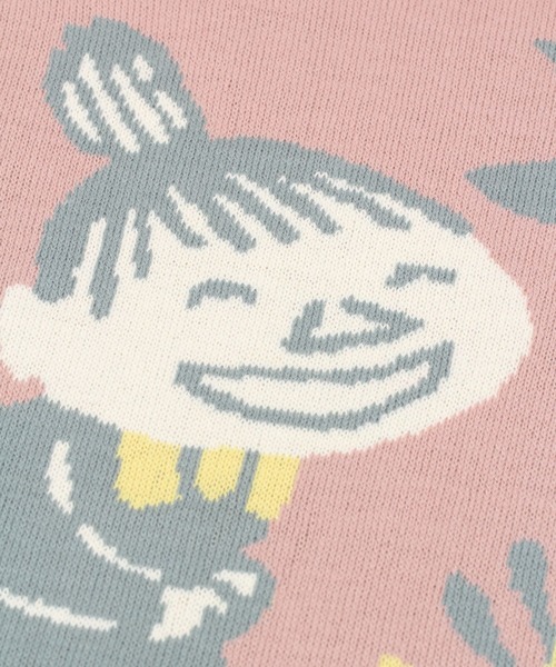 studio CLIP(スタディオクリップ)の「ジャガードニットトートバッグ〔MOOMINコラボ〕(エコバッグ/サブバッグ・レディース・グレー/ピンク/ベージュ・FREE)」の21枚目の写真