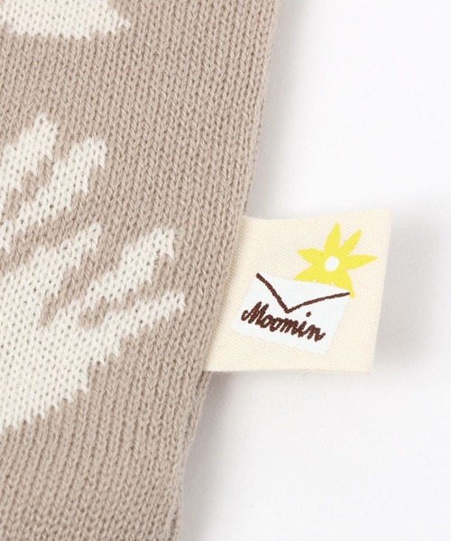 studio CLIP(スタディオクリップ)の「ジャガードニットトートバッグ〔MOOMINコラボ〕(エコバッグ/サブバッグ・レディース・グレー/ピンク/ベージュ・FREE)」の17枚目の写真