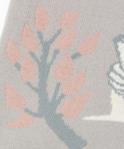 studio CLIP(スタディオクリップ)の「ジャガードニットトートバッグ〔MOOMINコラボ〕(エコバッグ/サブバッグ・レディース・グレー/ピンク/ベージュ・FREE)」の15枚目の写真