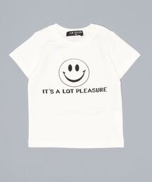 LB CLUB | 天竺柄込みスマイルＴシャツ(Tシャツ/カットソー)