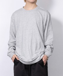 厚すぎず軽すぎない、ちょうどいいロンT【Printstar】ヘビーウェイトロングスリーブTシャツ リブ付き ロンT 長袖Tシャツ 無地 オーバーサイズ ユニセックス 00110