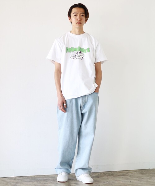 BEAMS（ビームス）の「BEAMS / MONDAYS Tシャツ（Tシャツ/カットソー・メンズ・ホワイト/ブラック・SMALL/MEDIUM/LARGE/X-LARGE）」の3枚目の写真