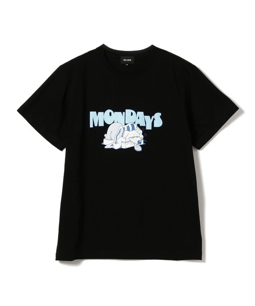BEAMS（ビームス）の「BEAMS / MONDAYS Tシャツ（Tシャツ/カットソー・メンズ・ホワイト/ブラック・SMALL/MEDIUM/LARGE/X-LARGE）」の15枚目の写真