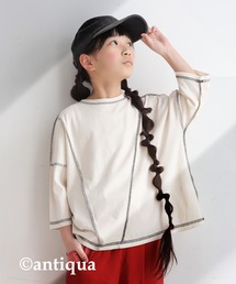 antiqua | 毎日でも着たい。切替ステッチトップス(Tシャツ/カットソー)