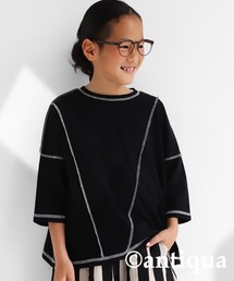 antiqua | 毎日でも着たい。切替ステッチトップス(Tシャツ/カットソー)