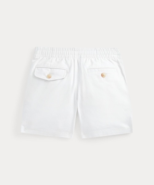 POLO RALPH LAUREN CHILDRENSWEAR(ポロ ラルフ ローレン チルドレンズウェア)の「リラックスド フィット フレックス アブレージョン ツイル ショートパンツ(その他パンツ・キッズ・ホワイト・4/6/7/3)」の4枚目の写真