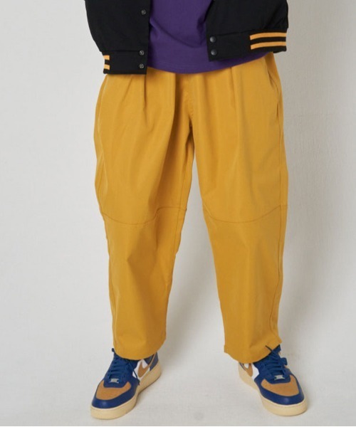 JACKROSE(ジャックローズ)の「JE ツイルカラーバルーンパンツ(チノパンツ・メンズ・ホワイト/ブラック/グリーン/マスタード・M/L/XL)」の4枚目の写真