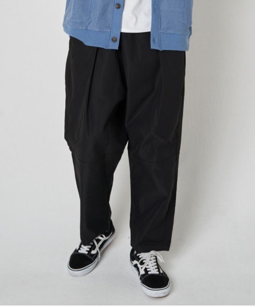 JACKROSE(ジャックローズ)の「JE ツイルカラーバルーンパンツ(チノパンツ・メンズ・ホワイト/ブラック/グリーン/マスタード・M/L/XL)」の3枚目の写真