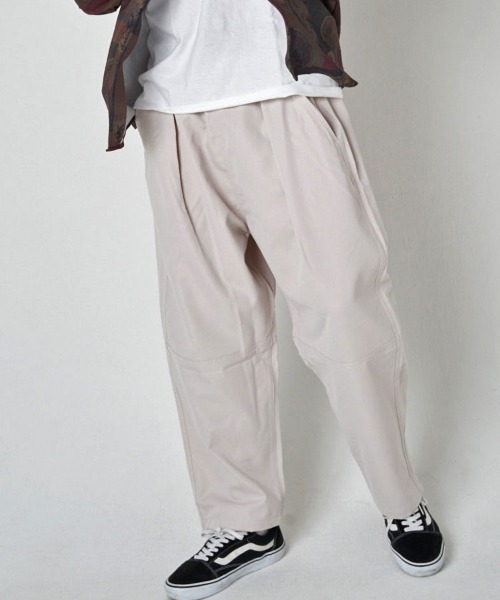 JACKROSE(ジャックローズ)の「JE ツイルカラーバルーンパンツ(チノパンツ・メンズ・ホワイト/ブラック/グリーン/マスタード・M/L/XL)」の11枚目の写真