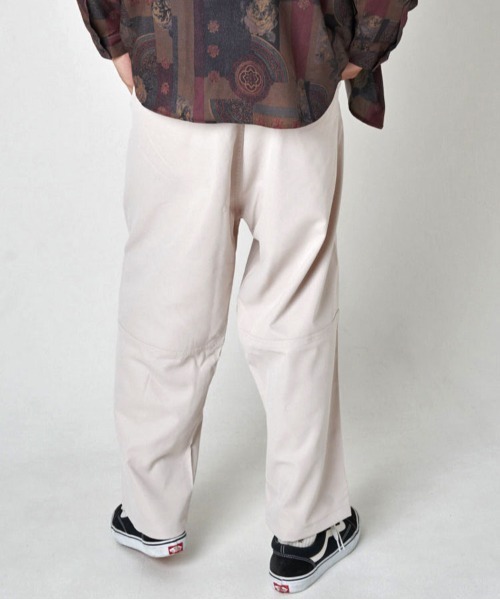 JACKROSE(ジャックローズ)の「JE ツイルカラーバルーンパンツ(チノパンツ・メンズ・ホワイト/ブラック/グリーン/マスタード・M/L/XL)」の8枚目の写真