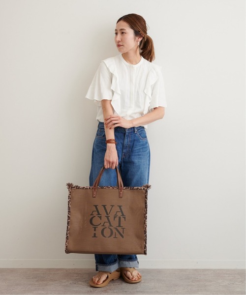 セール】≪追加≫【WEB限定】リネンレーヨンフリルブラウス