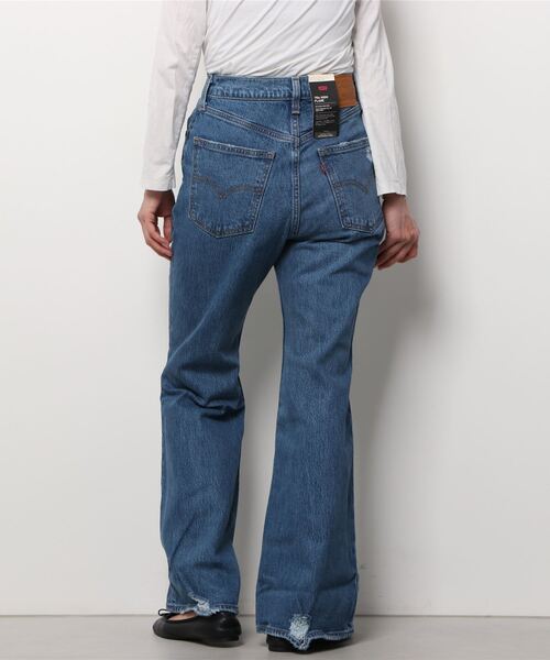Levi's（リーバイス）の「Levi's/リーバイス 70S HIGH FLARE SONOMA STEP（デニムパンツ・レディース・ダークインディゴブルー・23inch/24inch/25inch/26inch/27inch/28inch）」の3枚目の写真