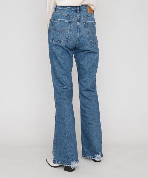 Levi's（リーバイス）の「Levi's/リーバイス 70S HIGH FLARE SONOMA STEP（デニムパンツ・レディース・ダークインディゴブルー・23inch/24inch/25inch/26inch/27inch/28inch）」の5枚目の写真