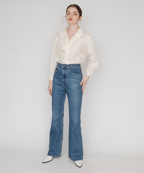 Levi's（リーバイス）の「Levi's/リーバイス 70S HIGH FLARE SONOMA STEP（デニムパンツ・レディース・ダークインディゴブルー・23inch/24inch/25inch/26inch/27inch/28inch）」の8枚目の写真