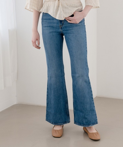 Levi's（リーバイス）の「Levi's/リーバイス 70S HIGH FLARE SONOMA STEP（デニムパンツ・レディース・ダークインディゴブルー・23inch/24inch/25inch/26inch/27inch/28inch）」の10枚目の写真