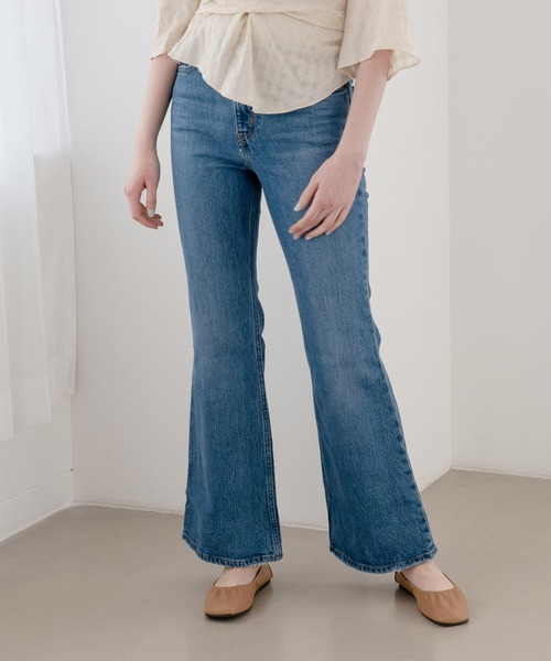 Levi's（リーバイス）の「Levi's/リーバイス 70S HIGH FLARE SONOMA STEP（デニムパンツ・レディース・ダークインディゴブルー・23inch/24inch/25inch/26inch/27inch/28inch）」の11枚目の写真
