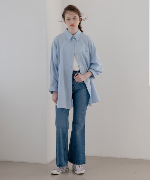 Levi's（リーバイス）の「Levi's/リーバイス 70S HIGH FLARE SONOMA STEP（デニムパンツ・レディース・ダークインディゴブルー・23inch/24inch/25inch/26inch/27inch/28inch）」の15枚目の写真