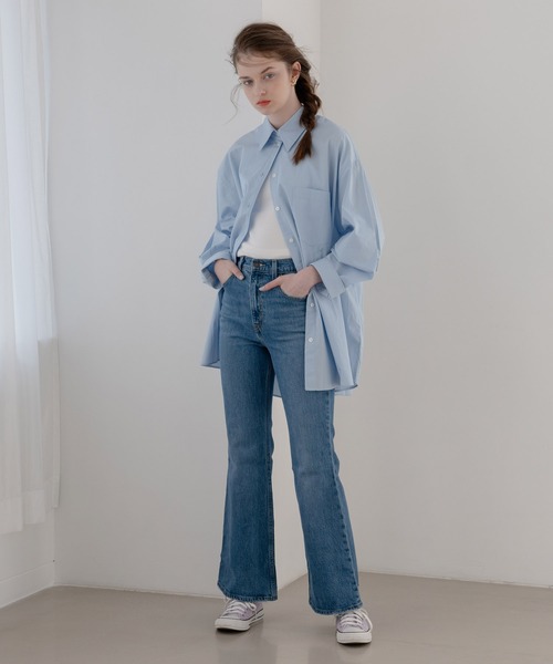Levi's（リーバイス）の「Levi's/リーバイス 70S HIGH FLARE SONOMA STEP（デニムパンツ・レディース・ダークインディゴブルー・23inch/24inch/25inch/26inch/27inch/28inch）」の17枚目の写真