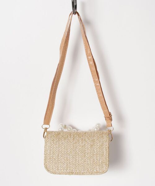 En serio TOKYO(エンソリオトーキョー)の「【SELECT a.c.c】麦わら風×レース ハンド・ショルダーバッグ/oku-bag-481-10(ハンドバッグ・レディース・その他1/その他2・FREE)」の3枚目の写真