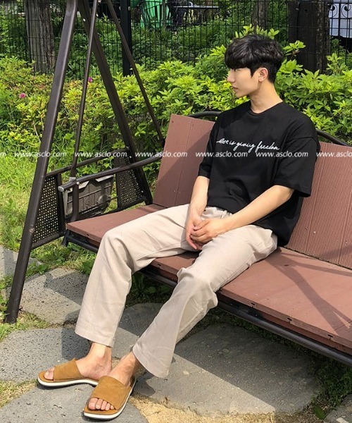 ASCLO（エジュクロ）の「ASCLO Beru Lettering T Shirt（Tシャツ/カットソー・メンズ・ホワイト/ブラック・FREE）」の2枚目の写真