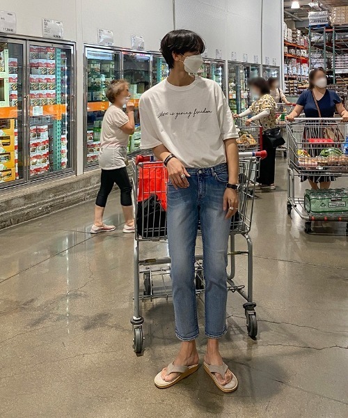 ASCLO（エジュクロ）の「ASCLO Beru Lettering T Shirt（Tシャツ/カットソー・メンズ・ホワイト/ブラック・FREE）」の7枚目の写真