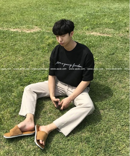 ASCLO（エジュクロ）の「ASCLO Beru Lettering T Shirt（Tシャツ/カットソー・メンズ・ホワイト/ブラック・FREE）」の16枚目の写真