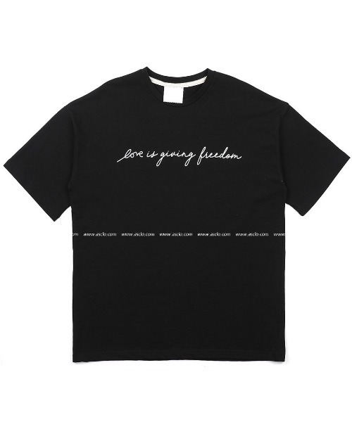ASCLO（エジュクロ）の「ASCLO Beru Lettering T Shirt（Tシャツ/カットソー・メンズ・ホワイト/ブラック・FREE）」の17枚目の写真