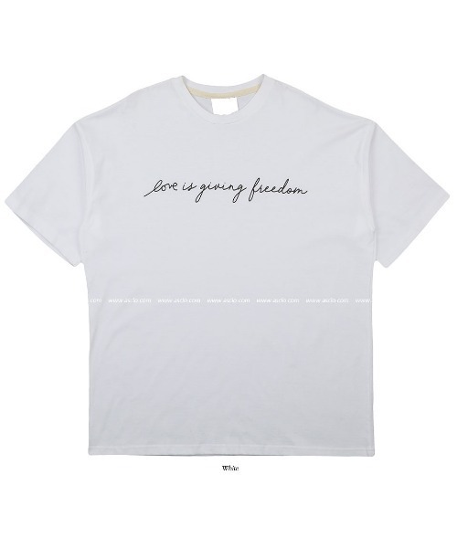 ASCLO（エジュクロ）の「ASCLO Beru Lettering T Shirt（Tシャツ/カットソー・メンズ・ホワイト/ブラック・FREE）」の18枚目の写真