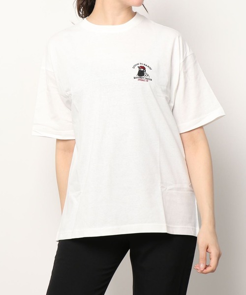 Lazar(ラザル)の「Uncle Beard ビッグシルエット ワンポイント刺繍 Tシャツ(Tシャツ/カットソー・メンズ・ホワイト/ブラック/ダークグリーン/ベージュ/ホワイト系その他/ブラック系その他/ベージュ系その他/ブルー系その他・LL/M/L)」の15枚目の写真