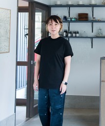 studio CLIP | USAチュニックTシャツ(Tシャツ/カットソー)