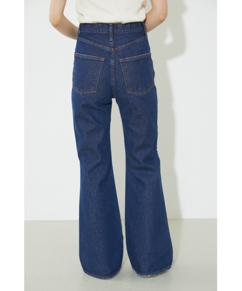 BLACK BY MOUSSY（ブラックバイマウジー）の「MATARI Al Makha denim（マタリアールマッカデニム）（デニムパンツ・レディース・ブルー/ライトブルー・23inch/24inch/25inch/26inch）」の12枚目の写真