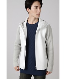 HIGH STREET∴ニットコンビZIPパーカーブルゾン