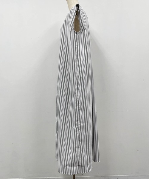 PICCIN（ピッチン）の「前後2WAYランダムストライプワンピース（ワンピース・レディース・ブラック/オレンジ・M/L）」の20枚目の写真