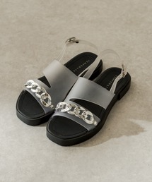 【TEMPERATE(テンパレイト)】チェーン付きレインサンダル