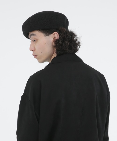 Iroquois（イロコイ）の「IROQUOIS イロコイ / LINEN BASQUE BERET リネンバスクベレー帽 / 881103（ハンチング/ベレー帽・メンズ・ブラック/ベージュ/グレー・FREE）」の11枚目の写真