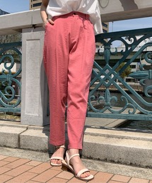 Chez toi | リネンタッチテーパードパンツ(その他パンツ)