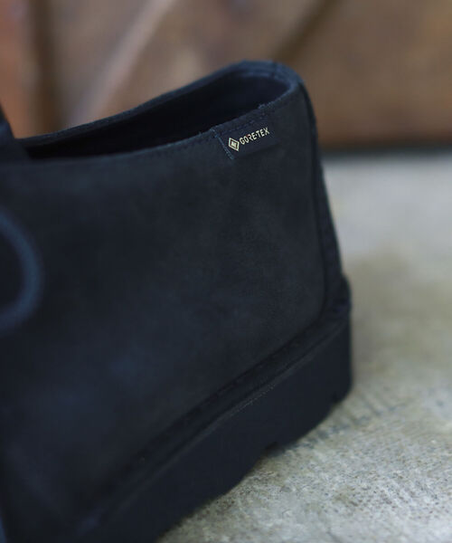 Clarks（クラークス）の「Clarks × BEAMS / 別注 Desert Trek GORE-TEX（R）（モカシン/デッキシューズ・メンズ・ネイビー・11/6/8/10/9/8.5/9.5/10.5/6.5/7/7.5）」の3枚目の写真