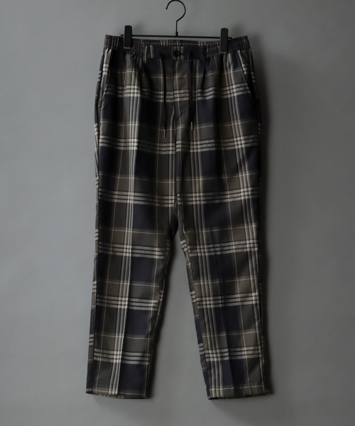 SITRY（シトリー）の「T/R uncle tapered pants/TR アンクル テーパード パンツ（スラックス・メンズ・ブラック/ホワイト系その他/ブラック系その他/グレー系その他/ブラウン系その他/ベージュ系その他/グレー系その他2・M/L/XL）」の5枚目の写真